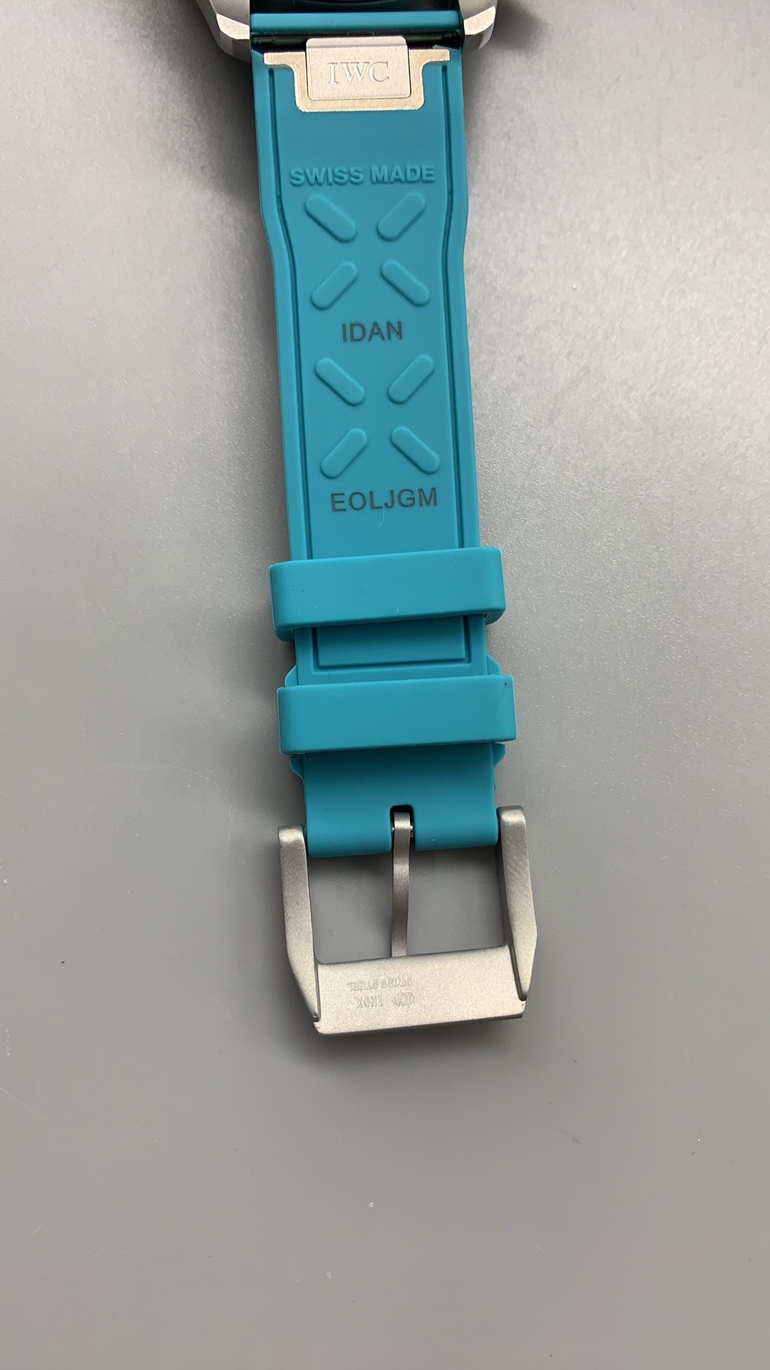 Rated for 100 metres of water resistance, sealed behind a titanium back