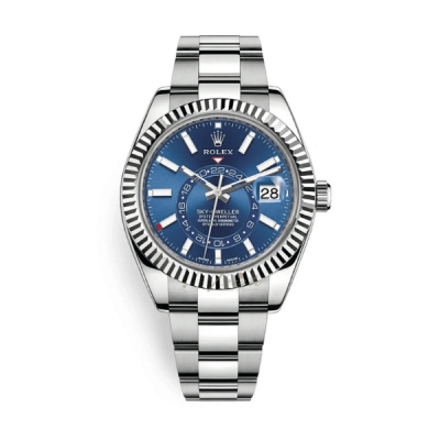 Super Clone Rolex Sky-Dweller 326934 42mm Blue Dial Oyster