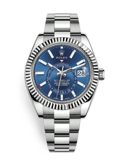 Super Clone Rolex Sky-Dweller 326934 42mm Blue Dial Oyster