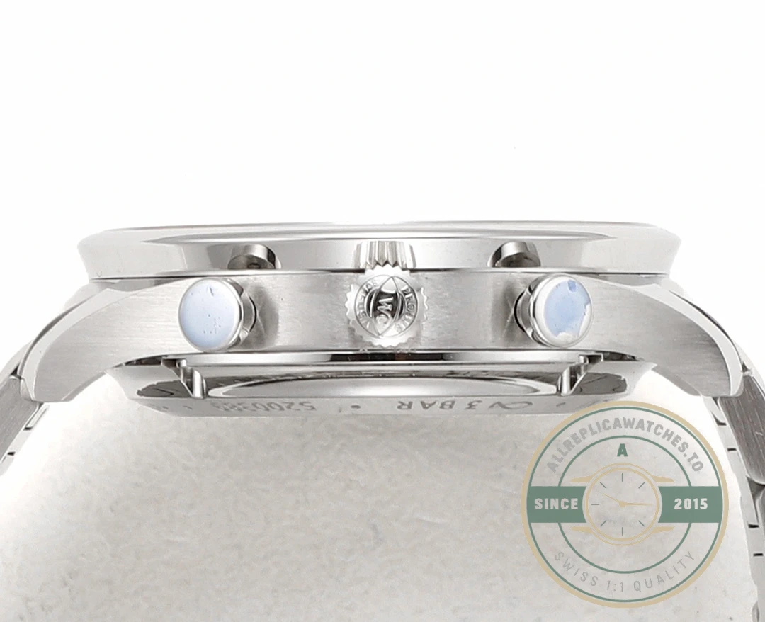 Clone IWC Portugieser Chronograph Silver Dial 41mm IW371617 - Top-Tier Swiss Replica Watch