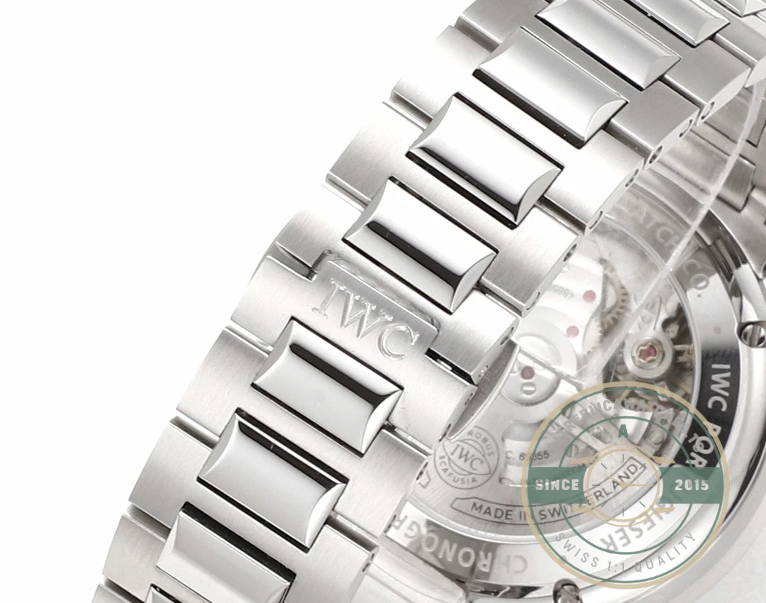 Clone IWC Portugieser Chronograph Silver Dial 41mm IW371617 - Factory Super Clone Watch