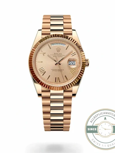 Clone Rolex Day-Date 40mm 228235 Sundust dial - Swiss Movement Replica Watch