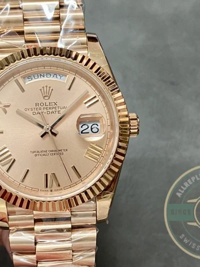Clone Rolex Day-Date 40mm 228235 Sundust dial - Premium Super Clone Watch