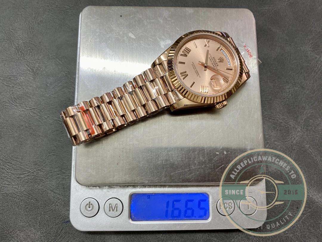 Clone Rolex Day-Date 40mm 228235 Sundust dial - High-Grade Replica Watch