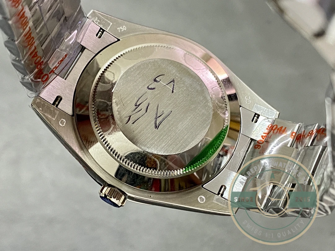 Clone Rolex Day-Date 40mm Blue Arabic Dial 228206 - Factory Super Clone Watch