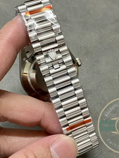 Clone Rolex Day-Date 40mm Blue Arabic Dial 228206 - Swiss-Made Clone Watch