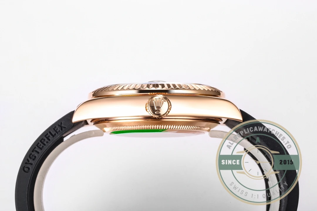 Clone Rolex Sky-Dweller Oyster 42 mm Everose gold M336235 - Top-Tier Swiss Replica Watch