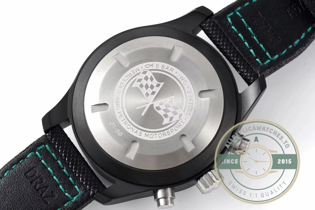 Replica IWC Pilot’s Chronograph Edition Mercedes-Amg IW389005 - Factory Super Clone Watch
