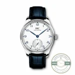 IWC Portugieser Automatic IW358304 replica, 44mm white gold with a blue dial