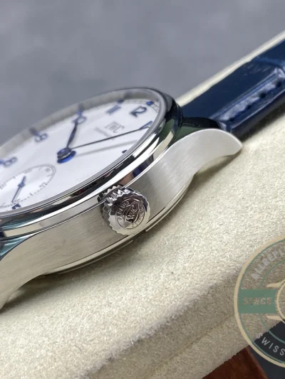 Replica IWC PORTUGUESE AUTOMATIC 44mm White Gold IW358304 - Affordable Luxury Replica Timepiece