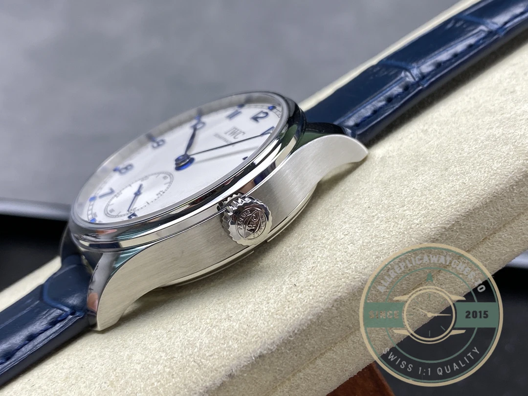 Replica IWC PORTUGUESE AUTOMATIC 44mm White Gold IW358304 - Affordable Luxury Replica Timepiece