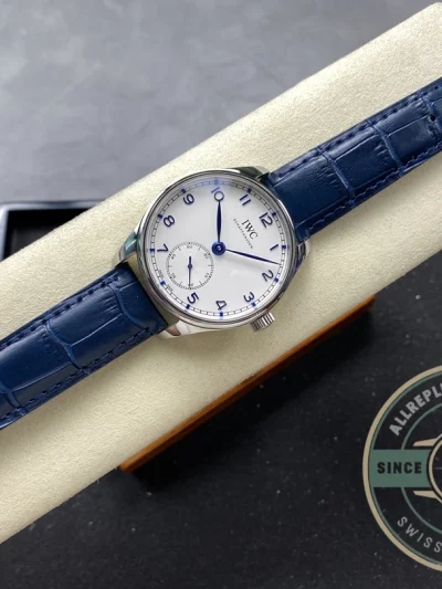 Replica IWC PORTUGUESE AUTOMATIC 44mm White Gold IW358304 - Swiss Movement Replica Watch