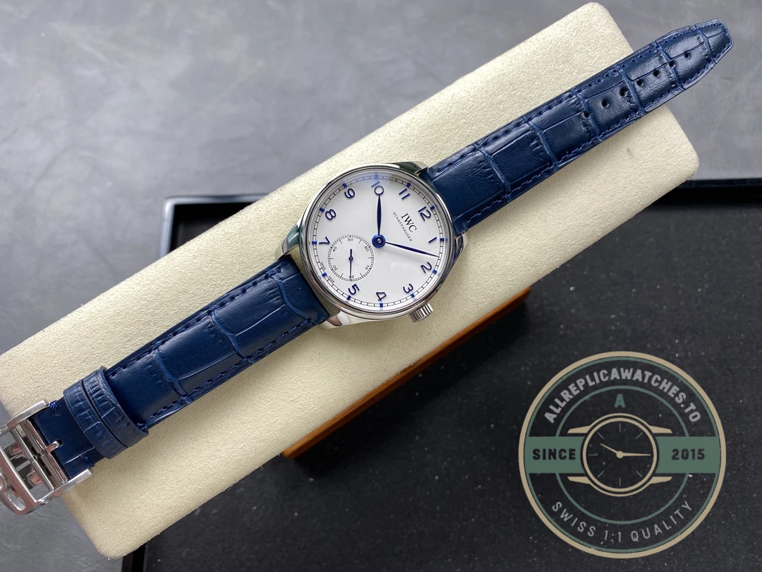 Replica IWC PORTUGUESE AUTOMATIC 44mm White Gold IW358304 - Swiss Movement Replica Watch