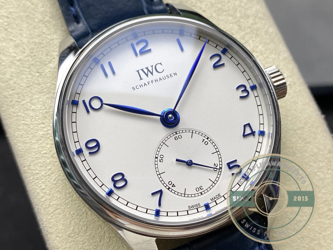 Replica IWC PORTUGUESE AUTOMATIC 44mm White Gold IW358304 - Swiss Movement Replica Watch