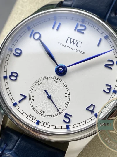 Replica IWC PORTUGUESE AUTOMATIC 44mm White Gold IW358304 - Best Quality Replica Watch