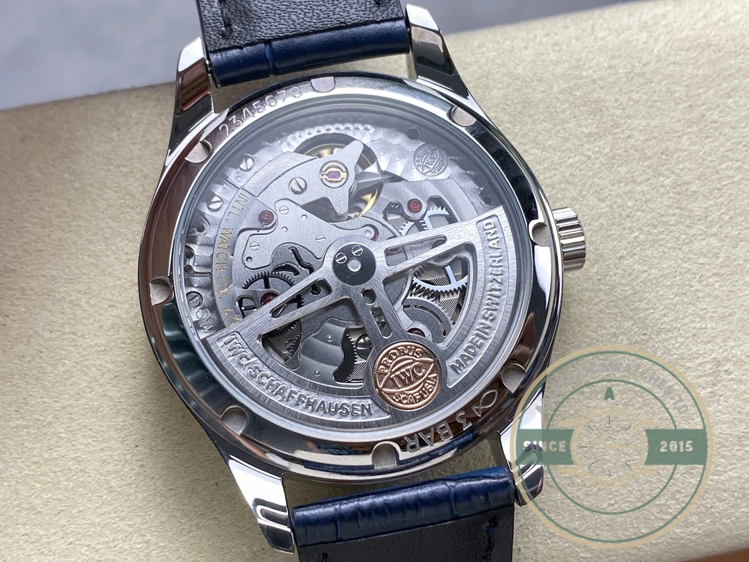 Replica IWC PORTUGUESE AUTOMATIC 44mm White Gold IW358304 - Affordable Super Clone Watch