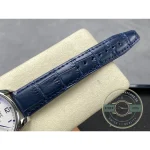 Cool-toned blue and silver, a palette that stays with grey and navy
