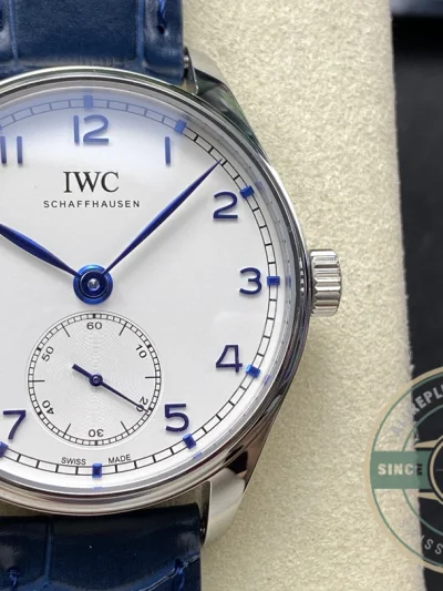 Replica IWC PORTUGUESE AUTOMATIC 44mm White Gold IW358304 - Swiss-Made Clone Watch