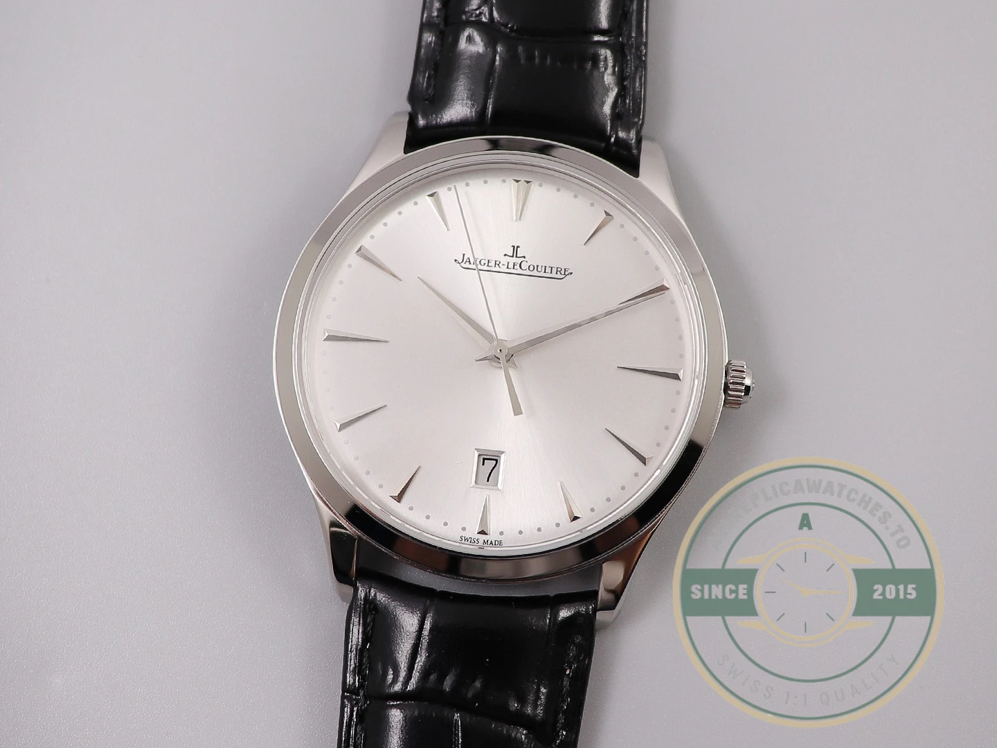 Replica Jaeger LeCoultre Master Control Master Ultra Thin Q1288420 Silver Dial - Factory Super Clone Watch
