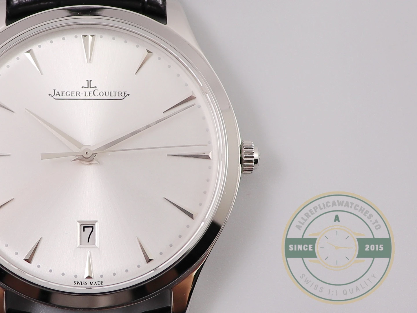 Replica Jaeger LeCoultre Master Control Master Ultra Thin Q1288420 Silver Dial - Swiss Movement Replica Watch