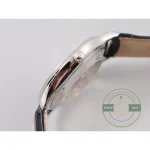 Polished steel caseband and lugs of the Q1288420 Master Ultra Thin super clone
