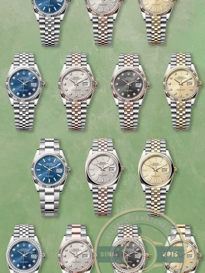 Full Rolex Datejust 36mm Collection - Factory Super Clone Watch