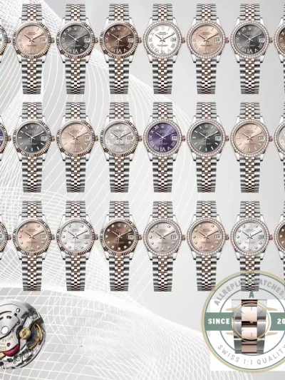 Full Rolex Lady Datejust 31MM Collection - 1:1 Swiss Replica Watch