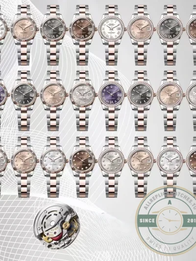 Full Rolex Lady Datejust 31MM Collection - Factory Super Clone Watch