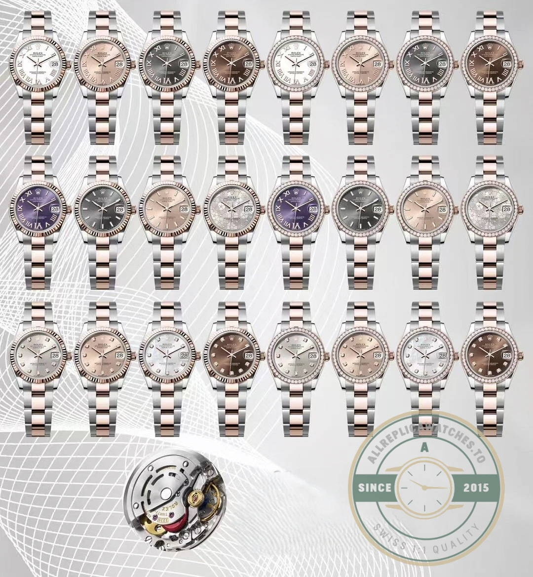 Full Rolex Lady Datejust 31MM Collection - Factory Super Clone Watch