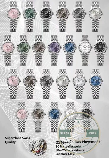 Full Rolex Lady Datejust 31MM Collection - Affordable Super Clone Watch