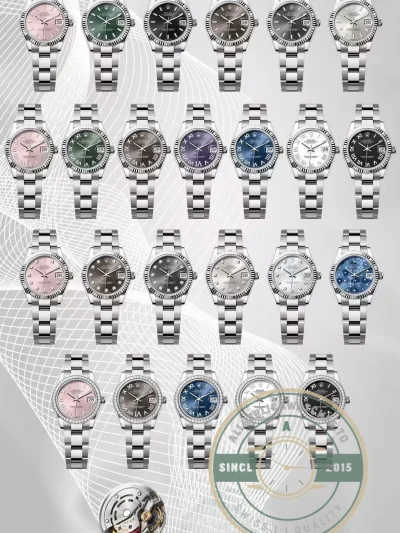 Full Rolex Lady Datejust 31MM Collection - Luxury Replica Watch