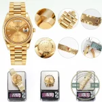Full Super Clone Day-Date Rose Gold 40mm Collection - Factory Super Clone Watch