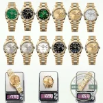 Full Super Clone Day-Date Yellow Gold 40mm Collection - Budget Luxury Replica Watch