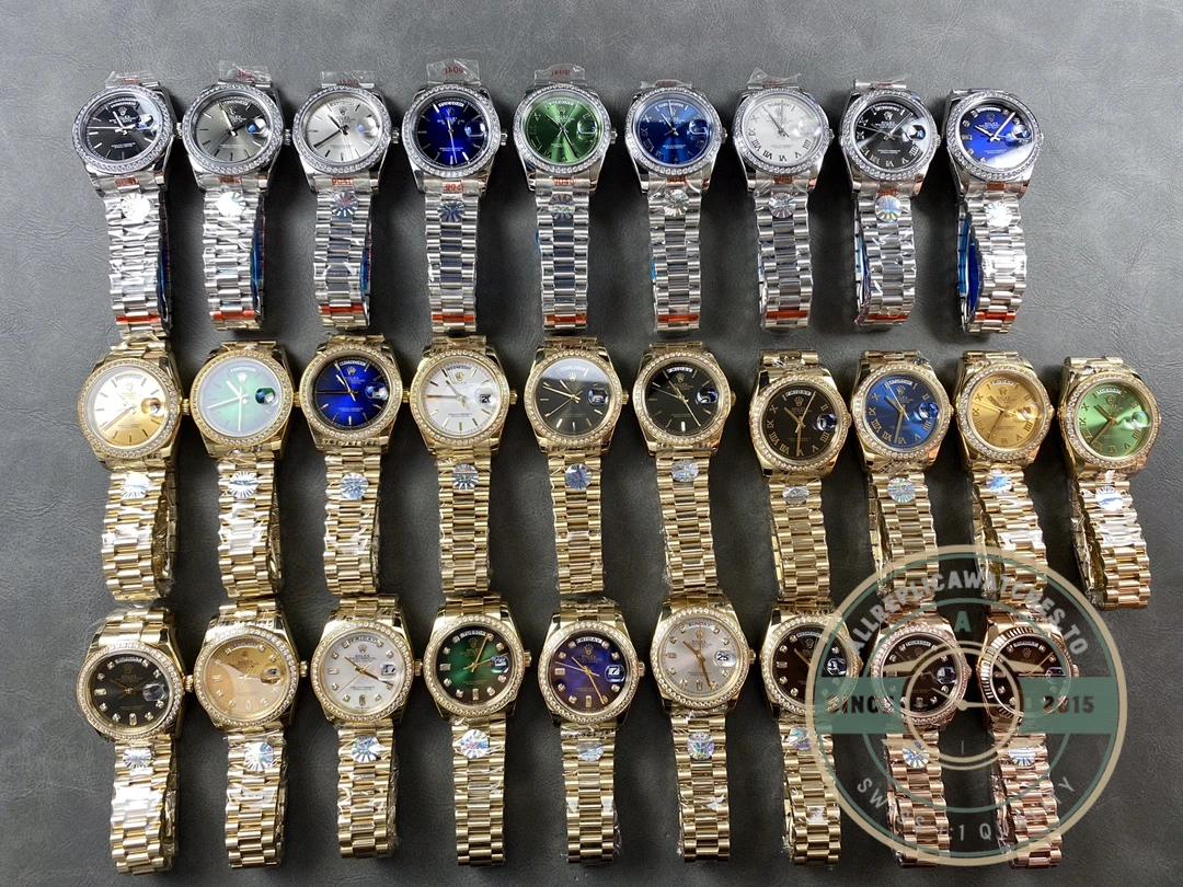 Full Super Clone Day-Date Yellow Gold 40mm Collection - Budget Luxury Replica Watch