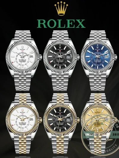 Full Super Clone Sky-Dweller 42mm Jubilee Bracelet Collection - Affordable Super Clone Watch