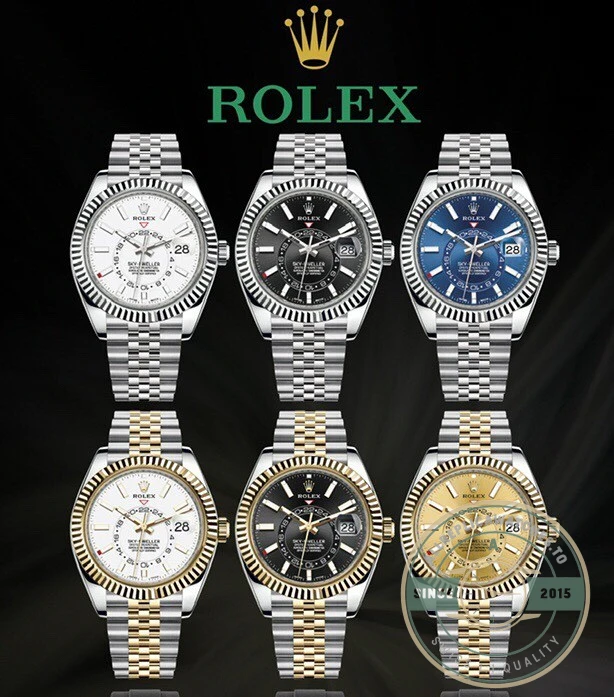 Full Super Clone Sky-Dweller 42mm Jubilee Bracelet Collection - Affordable Super Clone Watch