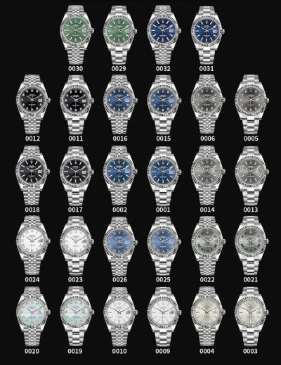 Full Super Clone Rolex Datejust 41mm Collection - Swiss Movement Replica Watch