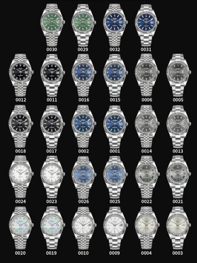 Full Super Clone Rolex Datejust 41mm Collection - Swiss Movement Replica Watch