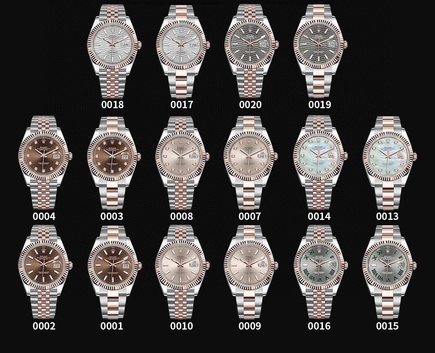 Full Super Clone Rolex Datejust 41mm Collection - Swiss-Made Clone Watch