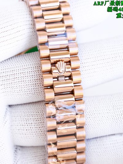 Full Super Clone Day-Date Rose Gold 40mm Collection - Swiss Movement Replica Watch