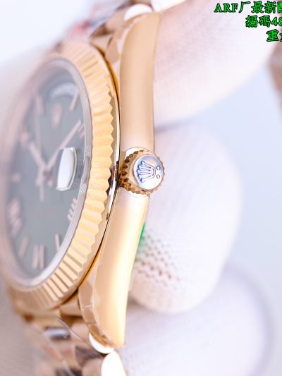 Full Super Clone Day-Date Rose Gold 40mm Collection - Swiss-Made Clone Watch