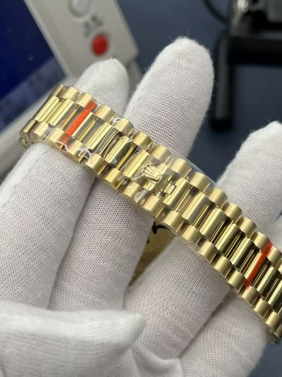 Full Super Clone Day-Date Yellow Gold 40mm Collection - 1:1 Swiss Replica Watch