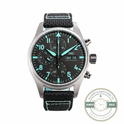 IWC Pilot Chronograph AMG Petronas Formula 41mm Titanium IW388108 - 1:1 Swiss Replica Watch