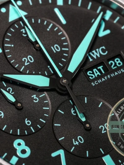 IWC Pilot Chronograph AMG Petronas Formula 41mm Titanium IW388108 - High-Grade Replica Watch