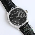 Replica Cellini Date White Gold 50519 Black Dial 39mm - Swiss Movement Replica Watch