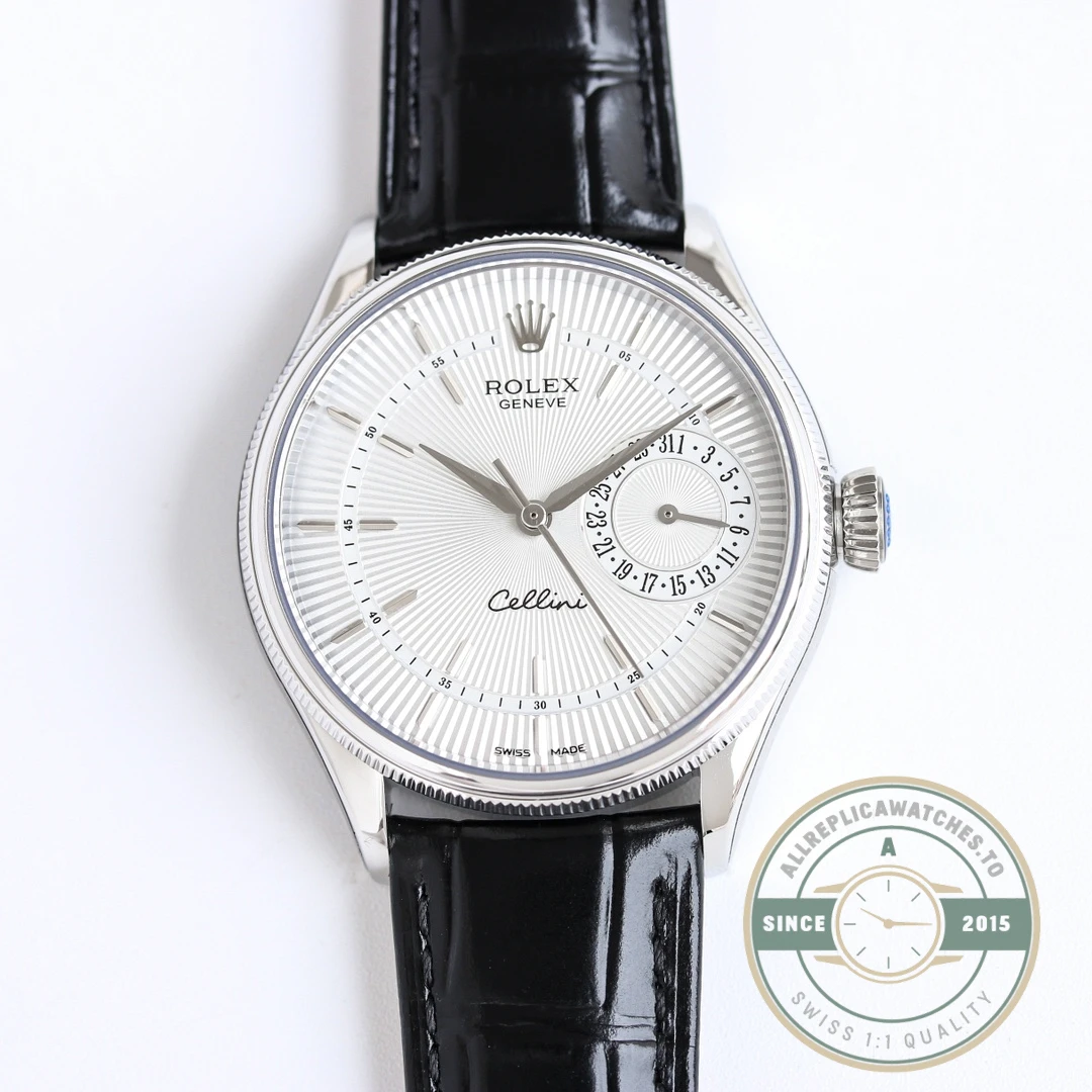 Replica Cellini Date White Gold 50519.002 39mm White Dial - Affordable Luxury Replica Timepiece