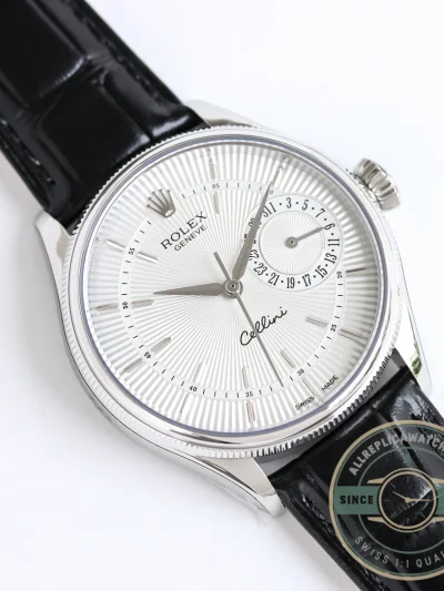 Replica Cellini Date White Gold 50519.002 39mm White Dial - Affordable Luxury Replica Timepiece