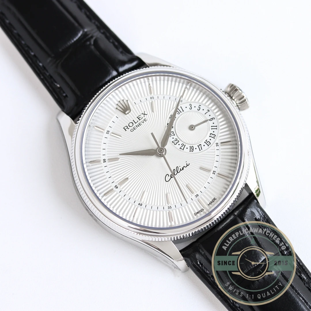 Replica Cellini Date White Gold 50519.002 39mm White Dial - Affordable Luxury Replica Timepiece