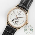 Replica Cellini Dual Time Rose Gold 50525.09 White Dial - Affordable Super Clone Watch