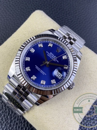 Replica Datejust Blue Diamond Dial 41mm 126334 - High-Grade Replica Watch